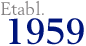 Etabl. 1959
